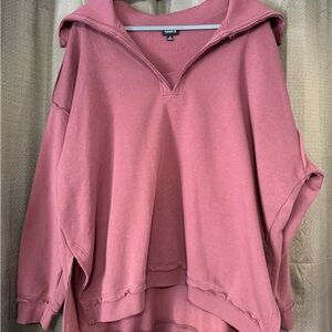 Torrid V-Neck Pullover Sweatshirt